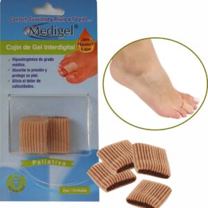 Cojín Digital para Callos de ½ Cubierta 2pz BLISTER