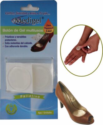 Medigel AB Botón  de Gel multiusos 4pz