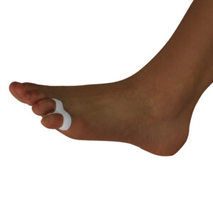 Silicón Espaciador con Anillo para 4to y 5to Dedo 4pz