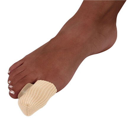 Protector de Dedo con Botón Separador de Gel Grande 2pz